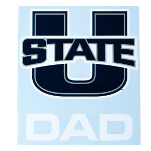 U-State Dad Decal